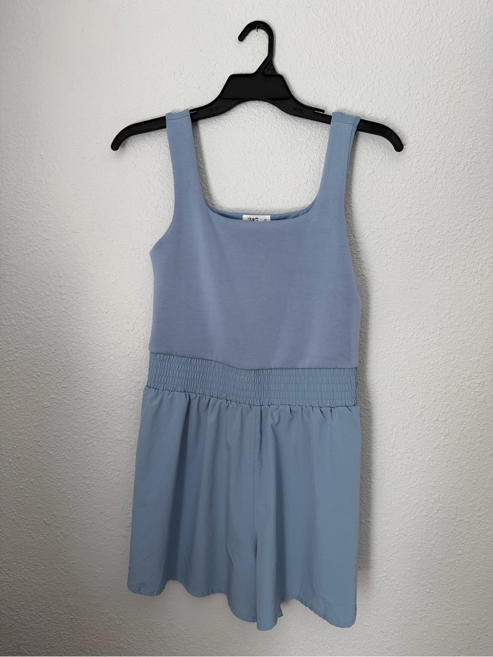 24/7 Maurices Square Neck Athleisure Romper